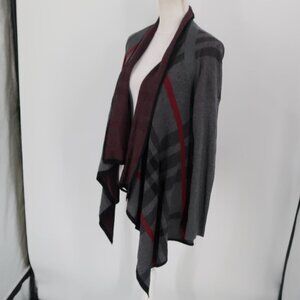 Staccato Women's Plaid Style Cardigan Size M/L